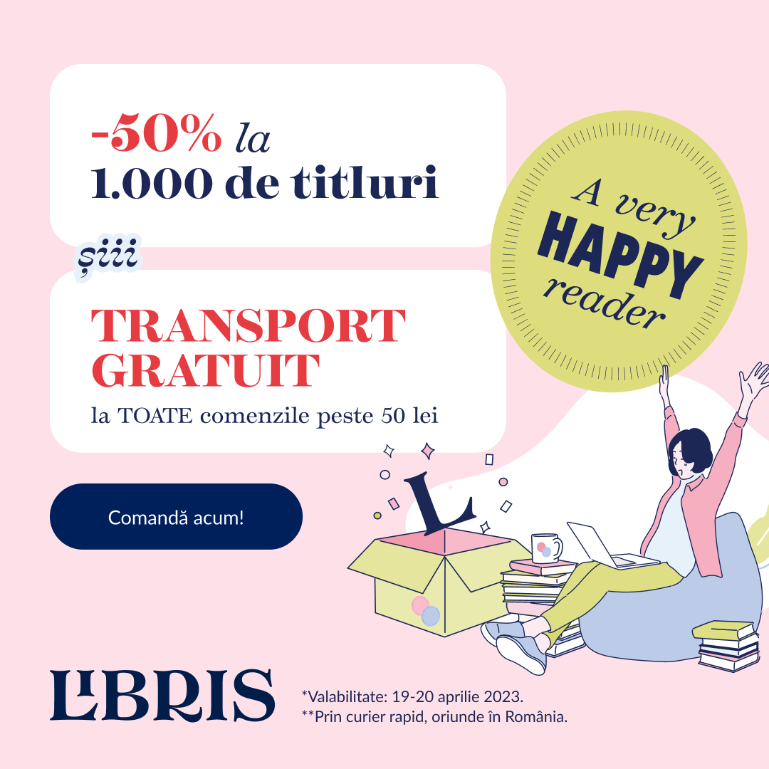 Reduceri de 50% la 1000 titluri Libris