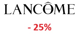 Lancome – Oferta 25% reducere si Cadou 4 miniaturi